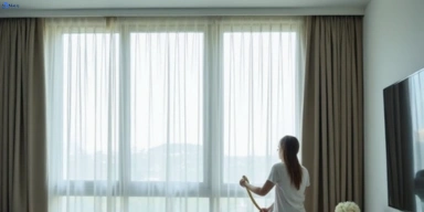 Delicate sheer drape cleaning hinchinbrook-nsw Matty Curtain Cleaning