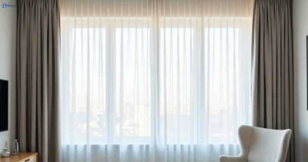 Restored vibrant drapes in hinchinbrook-nsw QLD after Matty Curtain Cleaning